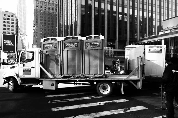 Porta potty delivery and setup in Courtland, VA